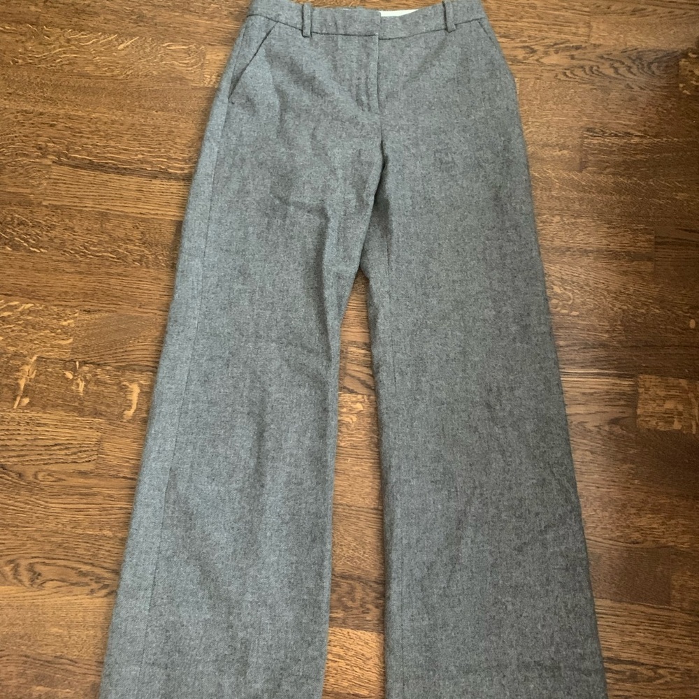 J Crew Hutton Trouser- Wool and High Waisted